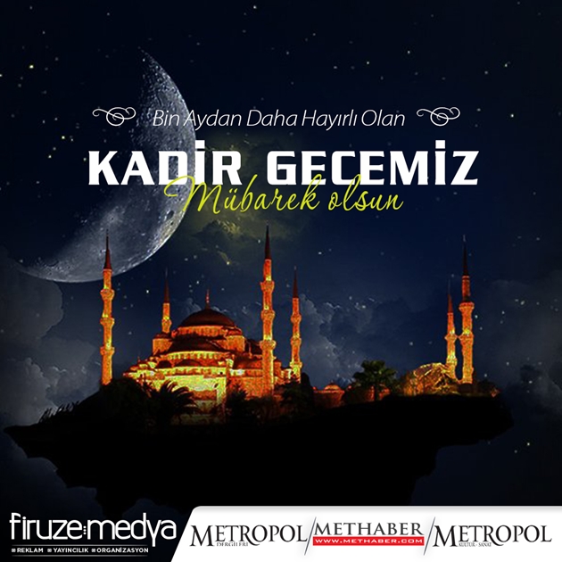 Kadir Gecemiz Mübarek Olsun.