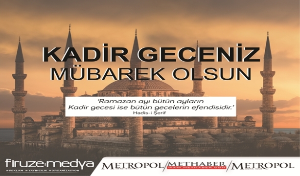 Kadir Gecemiz Mübarek Olsun.