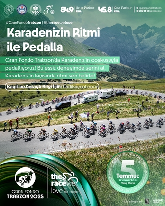 Spor Şehri Trabzon’da doğanın kalbinde, tarih ve kültürle iç içe bir bisiklet yarışı deneyimi başlıyor