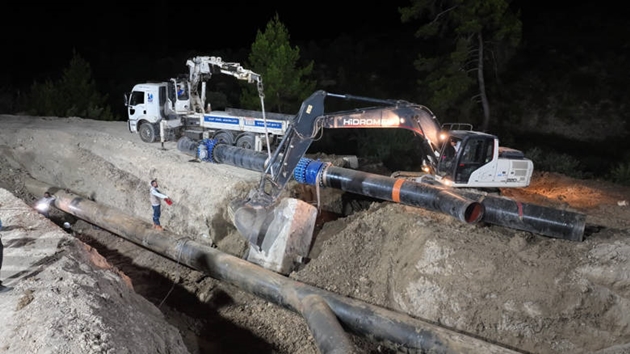 Büyükşehir’den Alanya’nın içme suyu altyapısına güçlü dokunuş