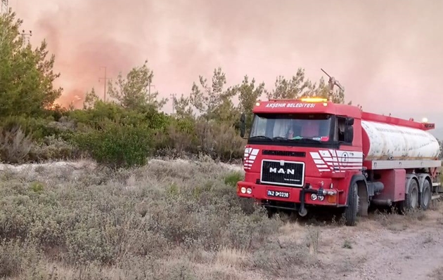 Akşehir Belediyesi Arazözü Hatay’dan Sonra İzmir’de Görevde