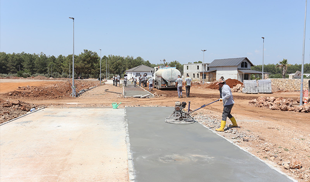 Duacı Gençlik Parkı’nda hummalı çalışma
