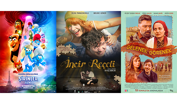 18 Temmuz Cuma günü vizyona girecek yeni filmler
