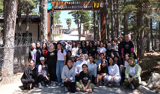 Limalı gençler Taşkent ve Beyşehir’de kamp heyecanı yaşadı