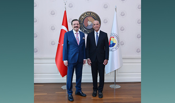 Hisarcıklıoğlu, ABD Ankara Büyükelçisi Barrack ile görüştü