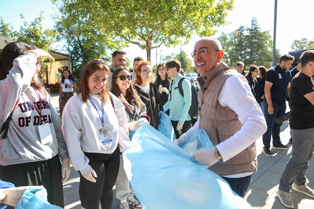 ‘Dünya Temizlik Günü’nde;  MERAM’DA ÇEVRE FARKINDALIĞI YÜRÜYÜŞÜ