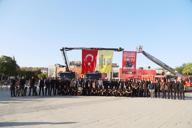 KONYA BÜYÜKŞEHİR’DEN İTFAİYE HAFTASI’NDA “FARKINDALIK” ETKİNLİĞİ