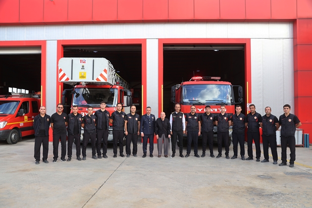 EMEKTAR İTFAİYE MÜDÜRÜ’NDEN KONYA İTFAİYESİ’NE ANLAMLI ZİYARET