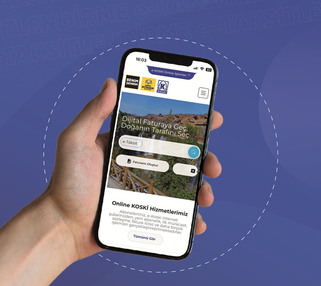KONYA BÜYÜKŞEHİR’DEN TÜRKİYE'DE BİR İLK OLARAK ABONELİK BORÇLARINA ONLINE TAKSİTLENDİRME HİZMETİ