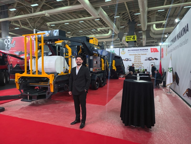 Ali Koman Makina, Konya Tarım Fuarı’nda Ürünlerini Tanıtmakta