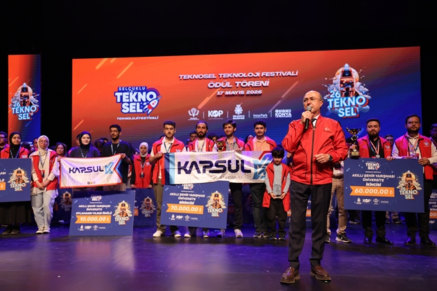 Anadolu’nun en büyük teknoloji festivalinde ödüller sahiplerini buldu  TEKNOSEL 2026 TEKNOLOJİ FESTİVALİ SONA ERDİ 