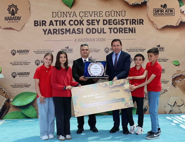 KARATAY’DA “BİR ATIK ÇOK ŞEY DEĞİŞTİRİR” YARIŞMASINDA ÖDÜLLER SAHİPLERİNİ BULDU 