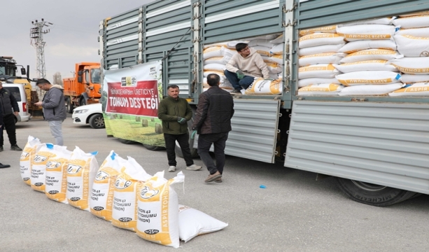 BAŞKAN ALTAY: “YÜZDE 50 HİBELİ ASPİR TOHUMU DESTEĞİMİZ ÇİFTÇİMİZ İÇİN BEREKETLİ OLSUN”